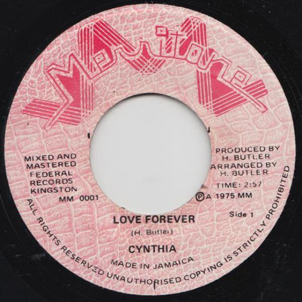 Cynthia Schloss, Harold Butler - Love Forever / Love Forever Theme