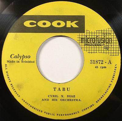 Cyril Diaz & Orchestra - Tabu / Limbo