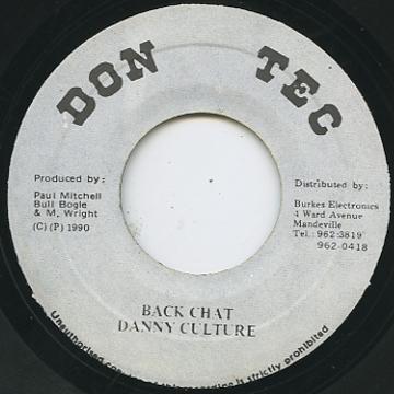 Danny Culture - Back Chat