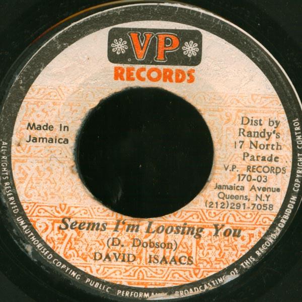 David Isaacs - Seems I'm Loosing You