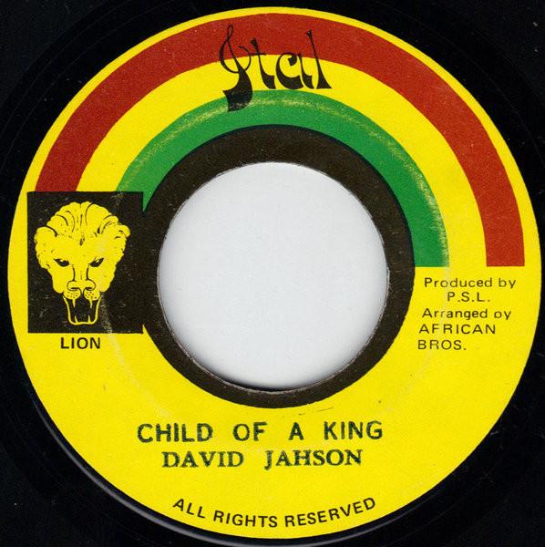 David Jahson - Child Of A King