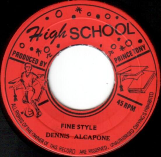 Dennis Alcapone, Winston Scotland - Fine Style / On The Track