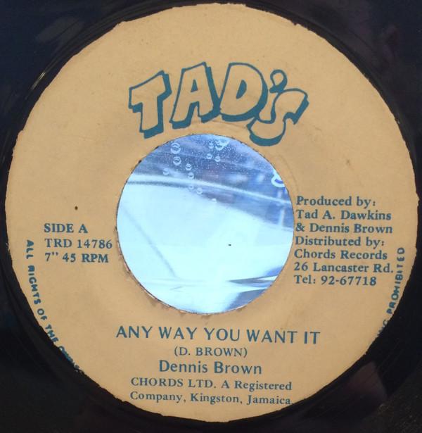 Dennis Brown - Any Way You Want It