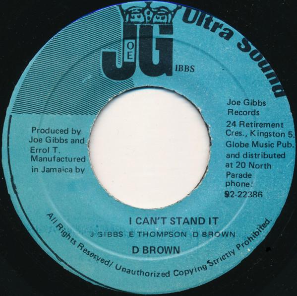 Dennis Brown - I Can't Stand It