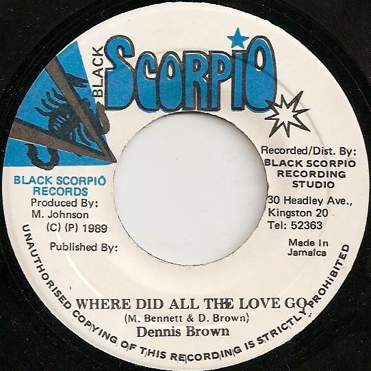 Dennis Brown - Where Did All The Love Go