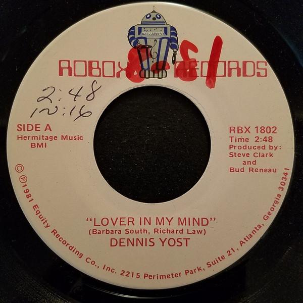 Dennis Yost - Lover In My Mind