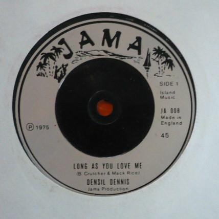 Denzil Dennis - Long As You Love Me
