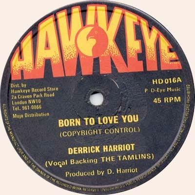 Derrick Harriott, Dean Fraser, The Chariot Riders - Born To Love You