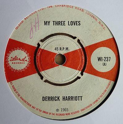 Derrick Harriott - My Three Loves / The Jerk