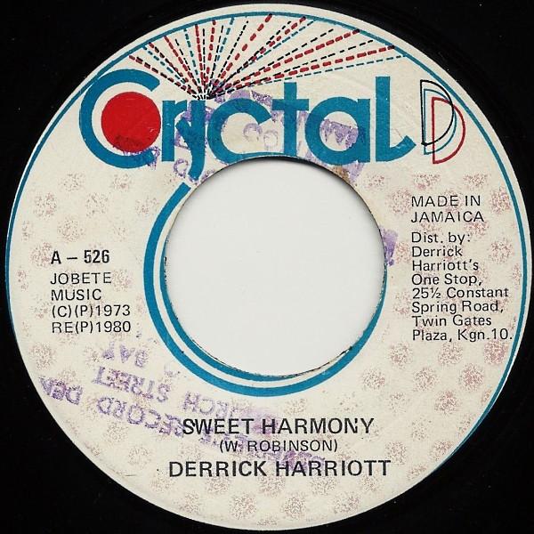 Derrick Harriott - Sweet Harmony