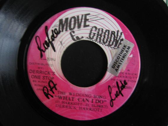 Derrick Harriott - The Wedding Song "What Can I Do" / Close To Me