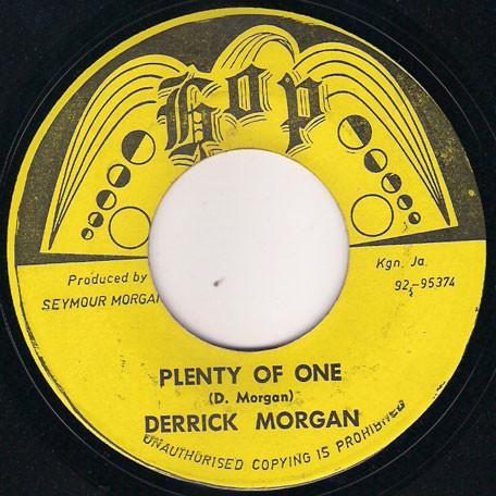 Derrick Morgan - Plenty Of One
