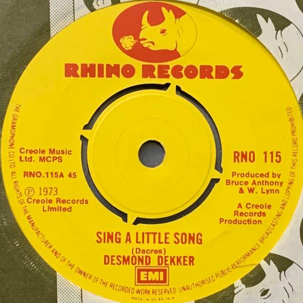 Desmond Dekker - Sing A Little Song