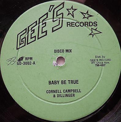 Dillinger, Cornell Campbell - Baby Be True / The Minstrel Queen