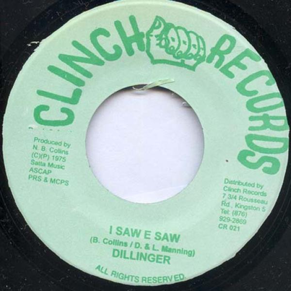 Dillinger - I Saw E Saw