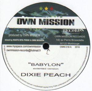 Dixie Peach, Echo Minott - Babylon / Nah Go Jail