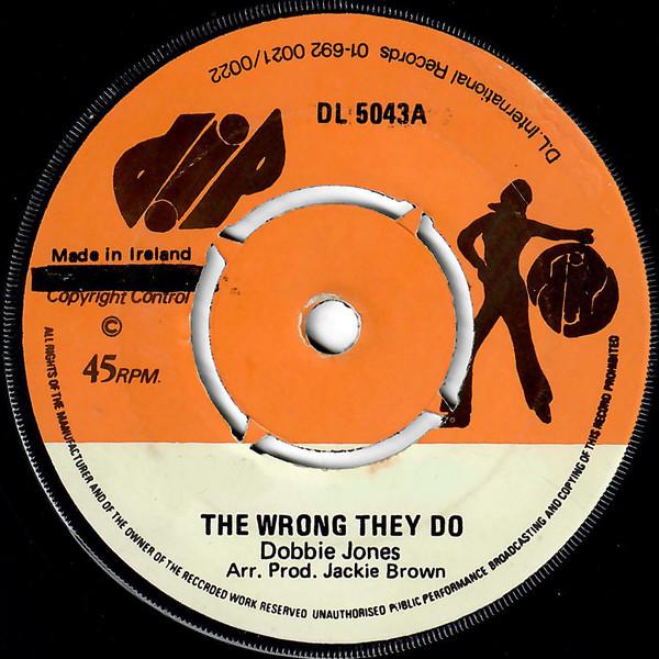 Dobby Jones - The Wrong They Do