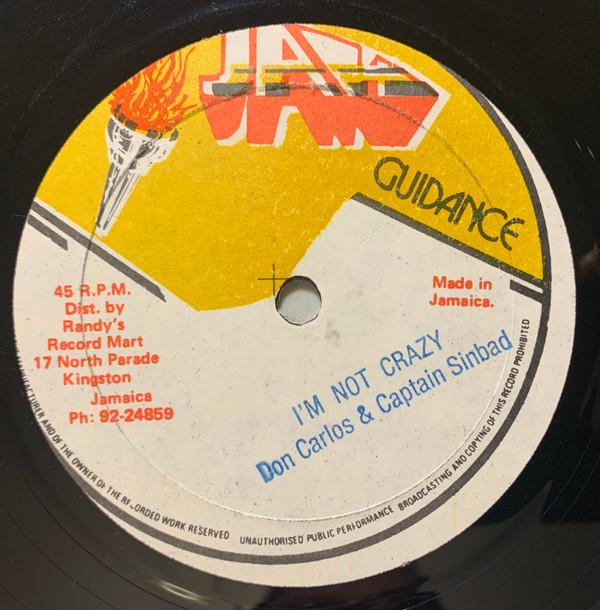 Don Carlos (2), Sammy Dread - I'm Not Crazy / Gone Away