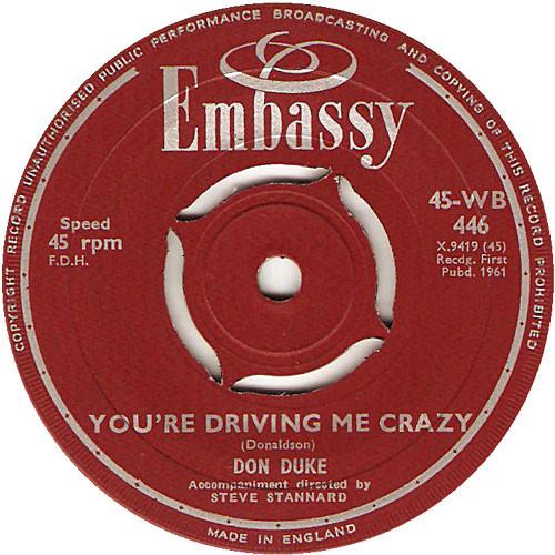 Don Duke - You're Driving Me Crazy