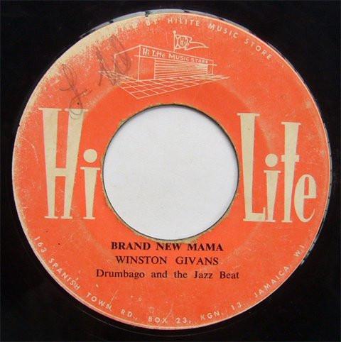 Drumbago, The Jazz Beat, Winston Givans - Brand New Mama / Bagos Shuffle