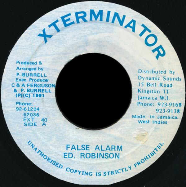 Ed Robinson - False Alarm