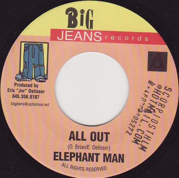 Elephant Man, Danny English - All Out / Why Bow Down