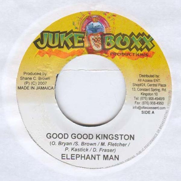 Elephant Man - Good Good Kingston