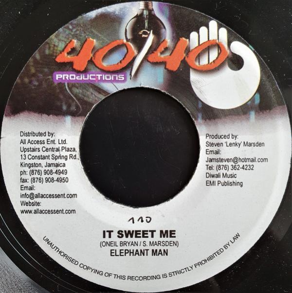 Elephant Man - It Sweet Me