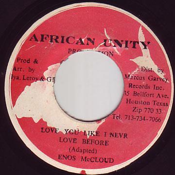 Enos McLeod - Love You Like I Never Love Before