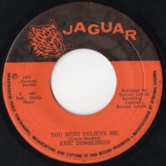Eric Donaldson - You Must Believe Me