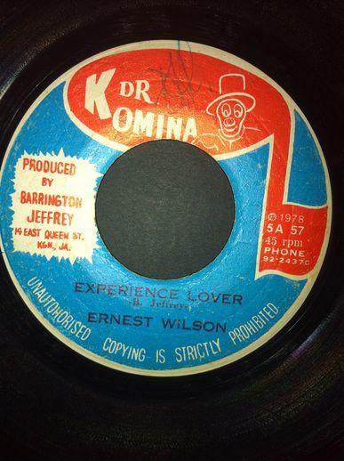 Ernest Wilson, Harold Butler, The Revolutionaries - Experience Lover/ Lover's Joy