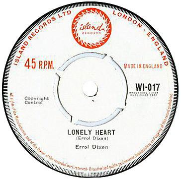 Errol Dixon - Lonely Heart / Morning Train