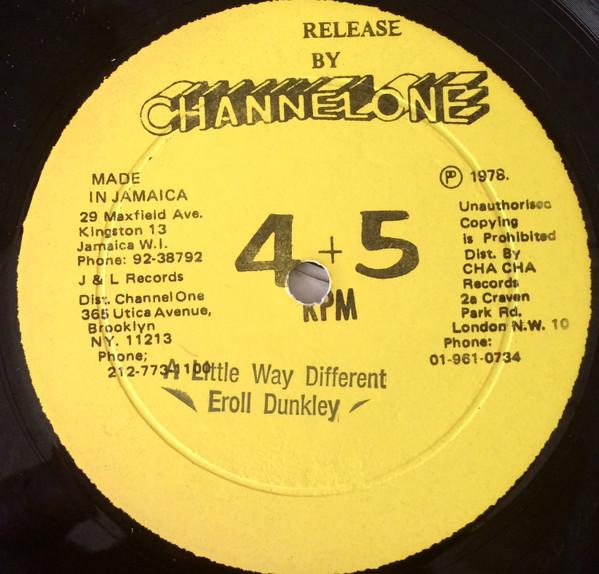 Errol Dunkley - A Little Way Different