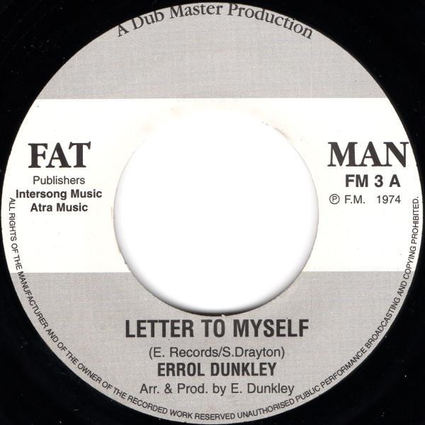 Errol Dunkley - Letter To Myself