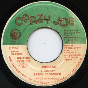 Errol Scorcher - Under Me