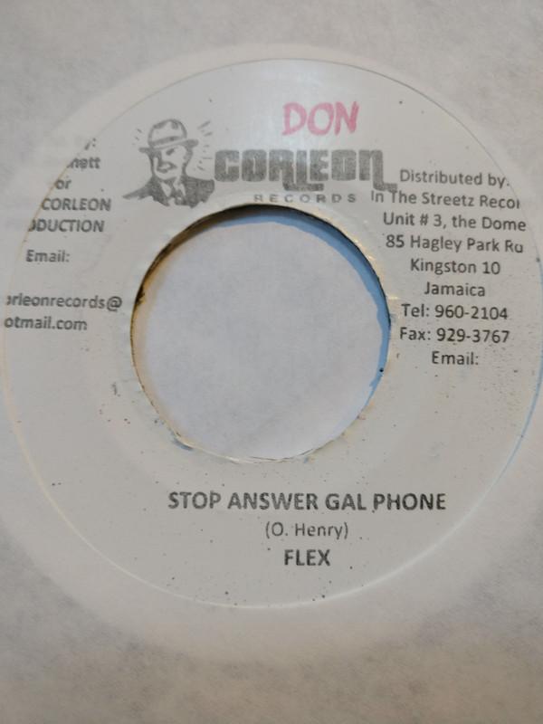 Flex , Don Corleon - Stop Answer Gal Phone / Pulse Riddim Version