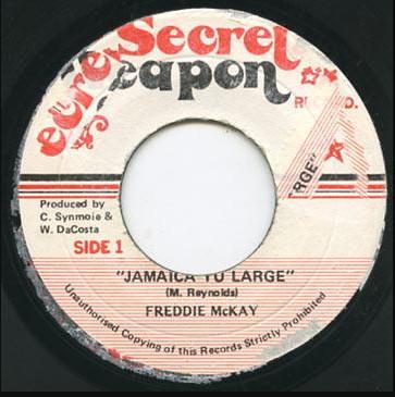 Freddie McKay - Jamaica Yu Large