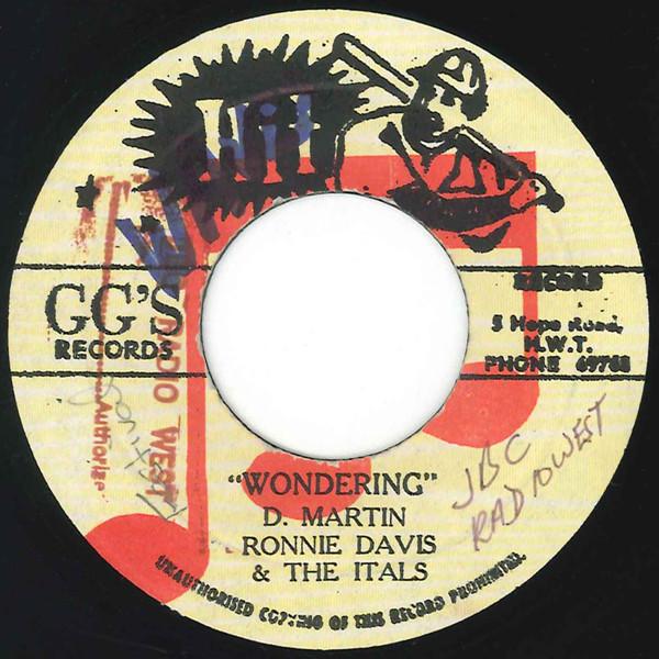 G.G. Allstars, Ronnie Davis, The Itals - Wondering / Dub Part 2
