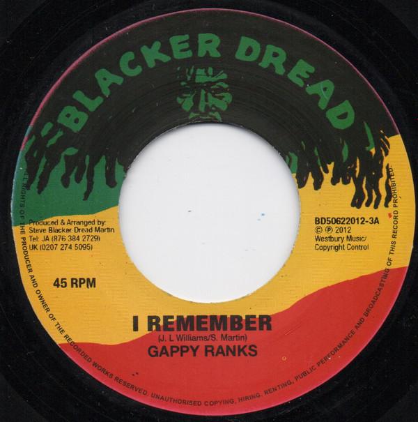 Gappy Ranks, Frankie Paul, Top Cat - I Remember / Healing Of The Nation