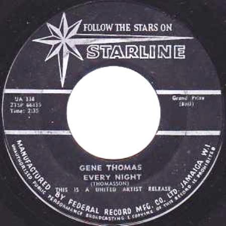 Gene Thomas - Every Night / Sometime