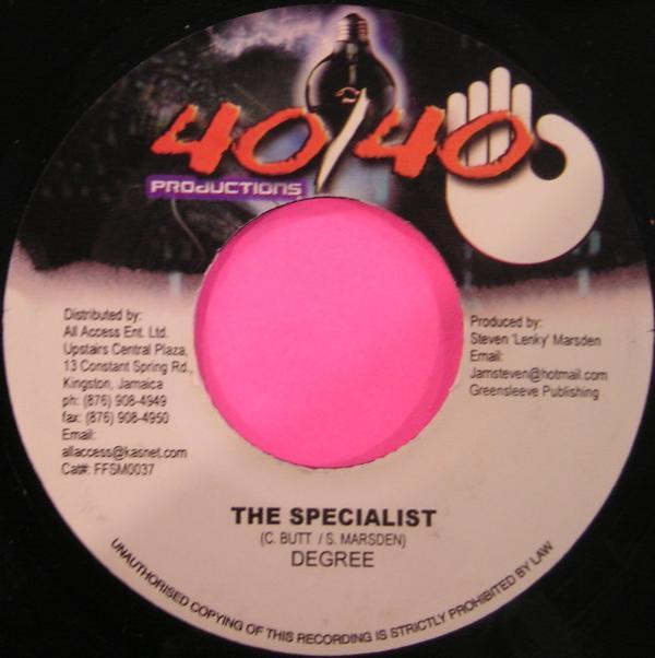 General Degree - The Specialist