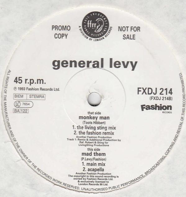 General Levy - Monkey Man