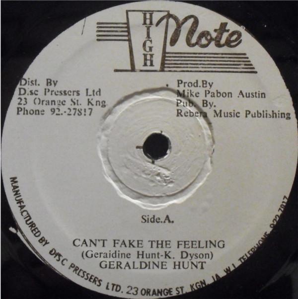 Geraldine Hunt - Can't Fake The Feeling