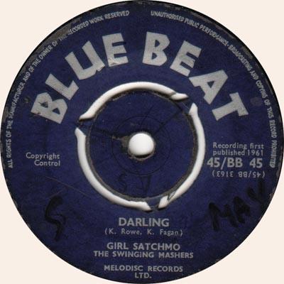 Girl Satchmo, The Swinging Mashers - Darling / Satchmo's Mash Potatoe