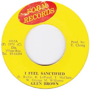 Glen Brown - I Feel Sanctified