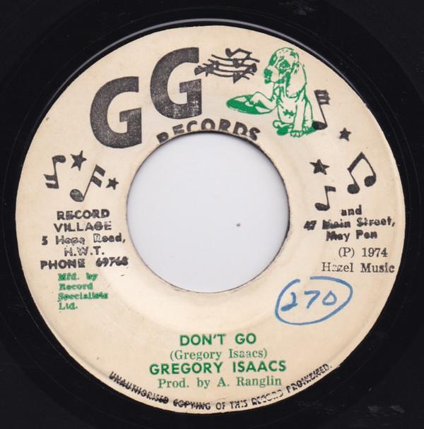Gregory Isaacs - Don't Go / Dub Wise