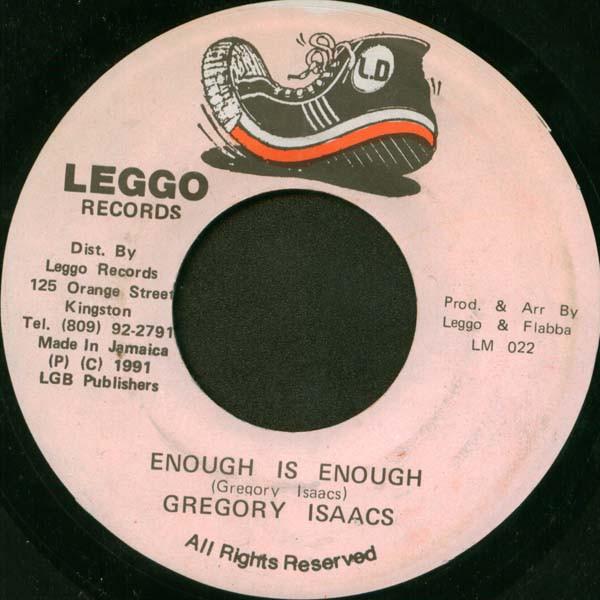 Gregory Isaacs - Enough Is Enough