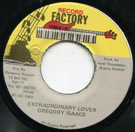Gregory Isaacs - Extraordinary Lover