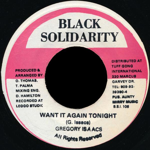Gregory Isaacs - Want It Again Tonight
