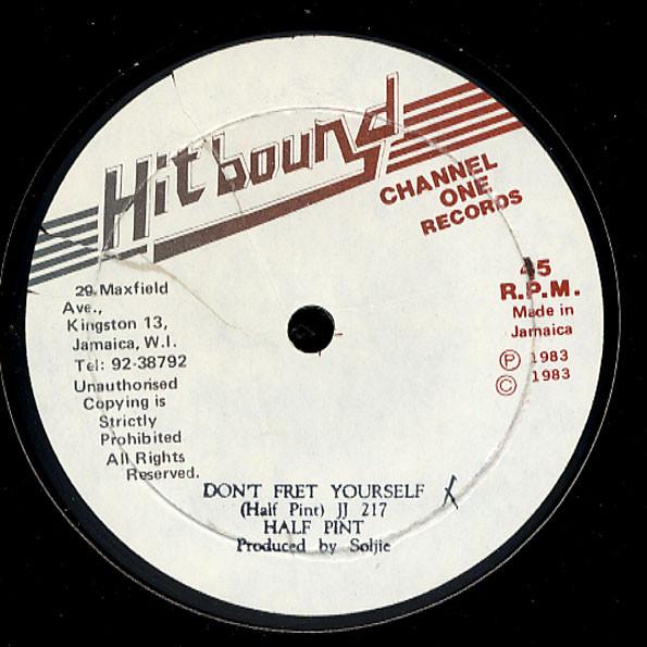 Half Pint (3) - Don't Fret Yourself